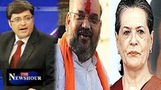 Should Sonia Gandhi Respond To Amit Shah? UPA's Chopper Scam : The Newshour Debate (29th April 2016)