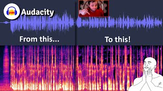 Audaity Noisy Recording Edit Guide for Voiceover Auditions