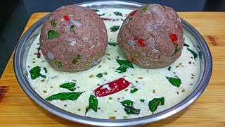 ಅಡುಗೆ ಮಾಡಲು ಬೇಜಾರಾದಾಗ ಹೀಗೆ ಮಾಡಿ ತಿನ್ನಿ | Masala Ragi Mudde Recipe | Hotel style Neer #chutney recipe