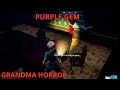 HOW TO FIND PURPLE GEM ON GRANDMA HORROR FORTNITE TUTORIAL yukinoshin FIND PURPLE JEM , gem purple