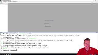 Ionic Mobile Apps | S1P9 | Creating our first application