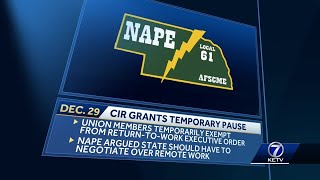 Union protecting state workers files petition alleging multiple state agencies ignored exemption ...
