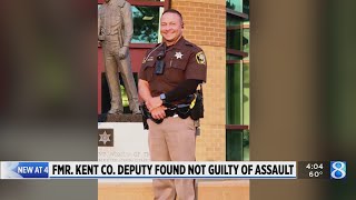 Former Kent Co. deputy found not guilty of assault