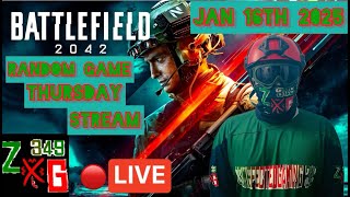 Battlefield 2042 Multiplayer -Random Game Thursday Stream