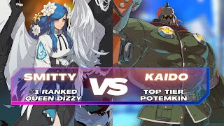 GGST ▰ Smitty (#1 Ranked Queen Dizzy) vs Kaido (Top Tier Potemkin) Guilty Gear Strive Matchup