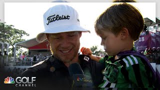 Peter Malnati overcome with emotion after win at Valspar Championship | Golf Channel