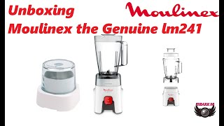 Unboxing Moulinex the genuine lm241