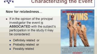 CTN Webinar: Adverse Event and Serious Adverse Event Reporting in CTN Trials