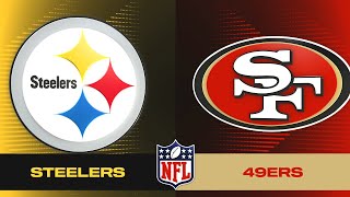 Madden NFL 23 - Pittsburgh Steelers Vs San Francisco 49ers Simulation PS5 (Madden 24 Rosters)