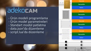 adekoCAM - Ürün Modeli Oluşturma