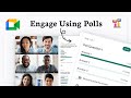 How to create a poll in Google Meet (Interactive Session)