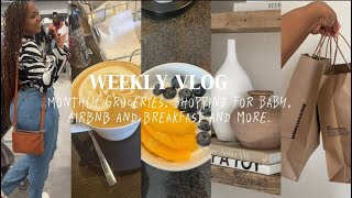 GALLAVANTING WITH MY MAN | A FEW DAYS WITH ME | Monthly Groceries Restock |H&M and Woolies Shopping