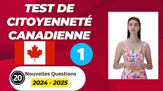 Test De Citoyenneté Canadienne | 20 Questions Pratiques Et Réponses Importantes De 2025 En Français