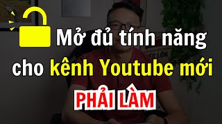 Cách xác minh cơ bản và nâng cao cho kênh Youtube mới