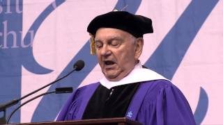 UMass Lowell 2014 Morning Commencement - Greetings From UMass Board of Trustees - Norm Peters (2:41)