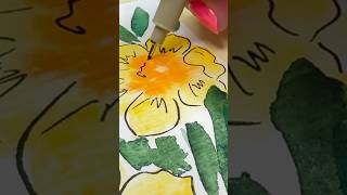 Frühlingsblumen Narzissen! Aquarell-Meisterklasse! #aquarellmalerei #aquarelleart #blumen