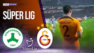 Giresunspor vs Galatasaray | SÜPER LIG HIGHLIGHTS | 1/28/2023 | beIN SPORTS USA