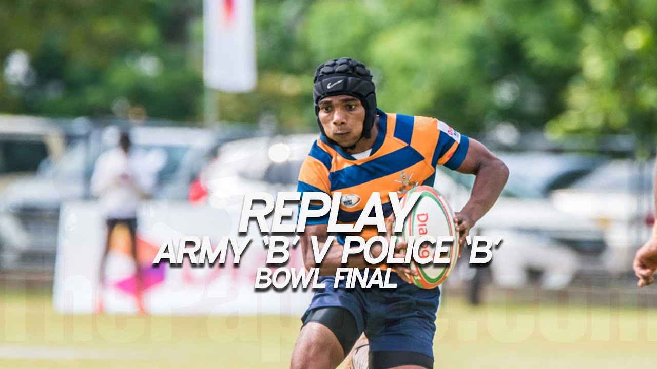 Army ‘B’ V Police ‘B’ Bowl Final - YouTube