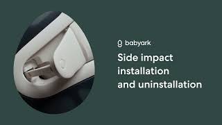 babyark Convertible Car Seat - Side Impact Panel