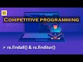 Re findall & Re finditer - HackerRank - #11 - Python Practice Examples