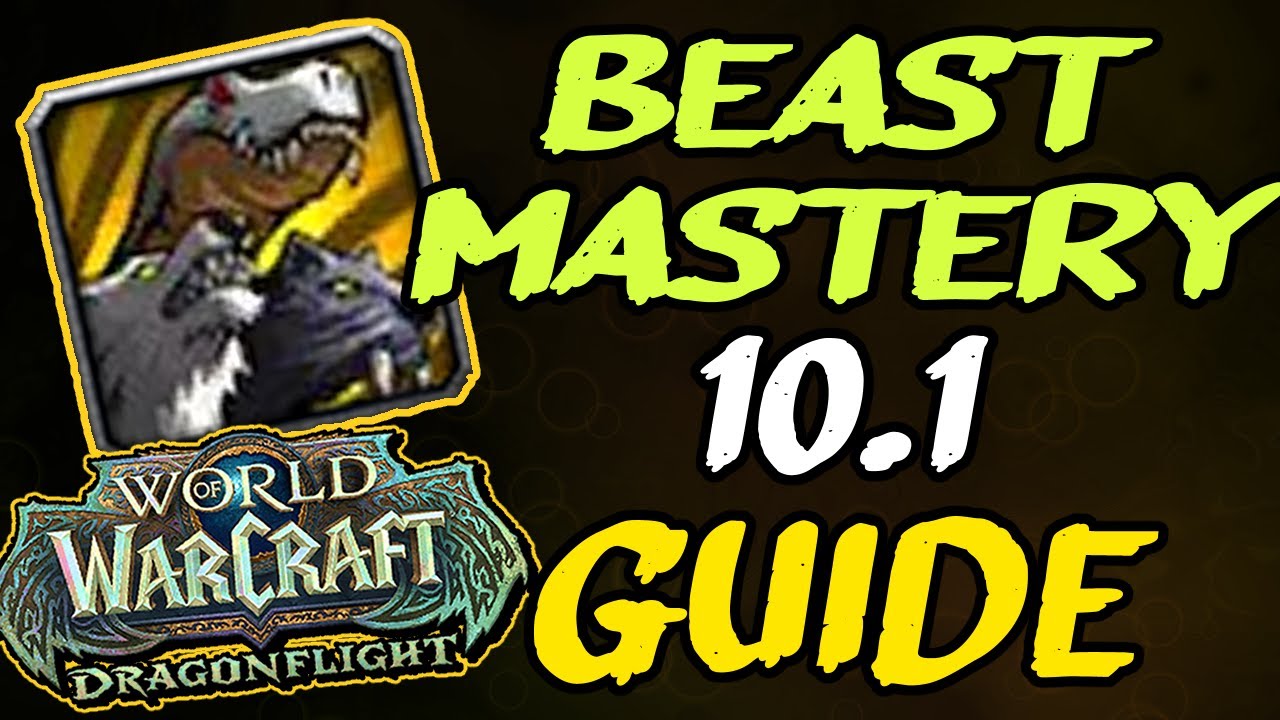 BEAST MASTERY HUNTER PVP GUIDE (Dragonflight 10.1) - YouTube