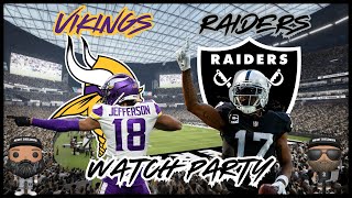 NFL Week 14: Vikings vs Raiders Watch Party LIVE
