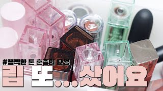 내돈내산💄신상립부터 구독자 추천립, 석탄립, 여쿨립-아니 그냥 톤망진창이지만 최고야 립립립!