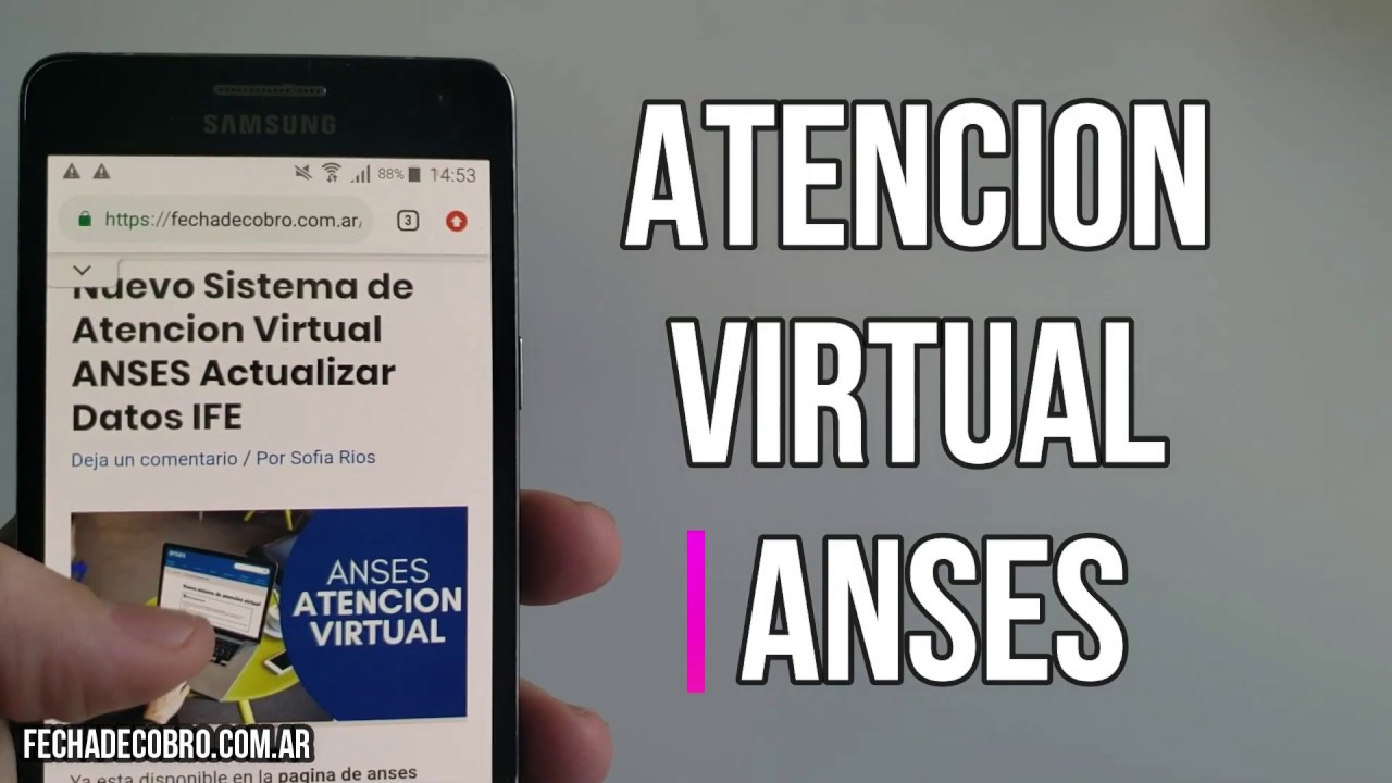 👍 Atencion Virtual ANSES ¿Como Actualizar Mis Datos Para RECLAMAR IFE ...