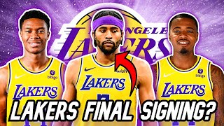 Lakers FINAL Free Agent Signing to Bolster Their Roster Depth! | THIS is What the Lakers NEED!