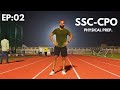 1600m run & 100m sprint full physical test & Diet for CPO