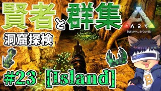 #23【ARK:The Island】【ゆっくり実況】トラブル続きの賢者と群集の洞窟攻略！【PC版ローカル:ARK Survival Evolved】