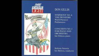 Don Gillis (1912-78) : Symphony No. 4 'The Pioneers' (1943)