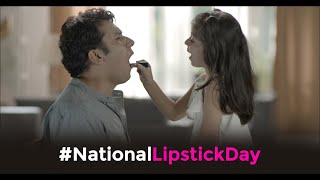 Mark of love -  #NationalLipstickDay at SS