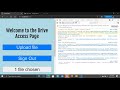 Upload File Data using Google Drive API