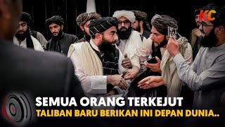 MENGEJUTKAN, USAI KUASAI ISTANA MUJAHID TALIBAN TAMPAKAN INI DEPAN UMUM