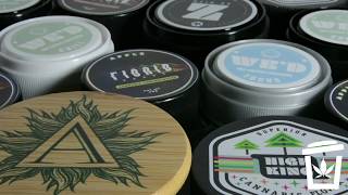 Marijuana Packaging In House Cap Printing