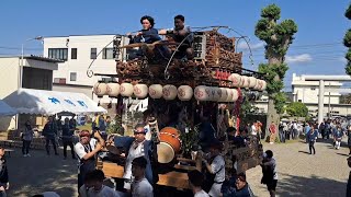 神明町 下町 山車幕修繕完成御披露目 祭礼 2023年5月4日 #35