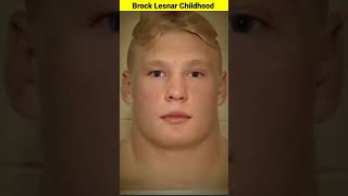Brock Lesnar Childhood #shorts