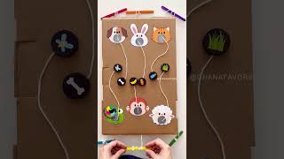 Kids Activity 🧩 | Animal Feed Fun #printables #chanafavors #kidsactivities #earlylearning #shorts