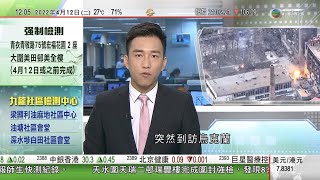 TVB午間新聞｜烏克蘭總統稱俄軍準備發動新一輪攻勢 普京仍對談判有信心｜法國總統選舉次輪投票約兩周後舉行馬克龍與瑪琳勒龐四出拉票｜巴基斯坦新總理宣誓就職 ｜20220412 香港新聞 TVB News