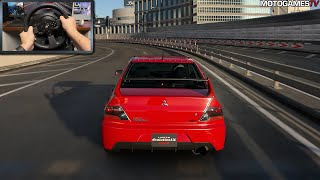 Gran Turismo 7 - 2006 Mitsubishi Lancer Evolution IX MR GSR | Thrustmaster T300RS Gameplay [PS5]