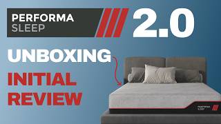 PerformaSleep 2.0 Mattress Unboxing & Honest First Review