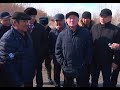 Аким Актюбинской области Бердыбек Сапарбаев осмотрел паводкоопасные места Актобе