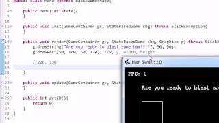 Java Game Development with Slick - 9 - Working with Images