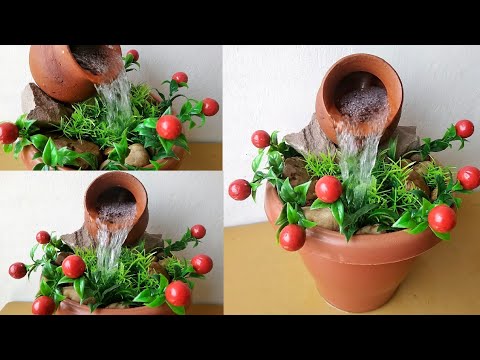 How to make tabletop fountain very easy How to make tabletop fountain very easy