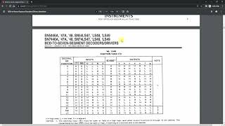 Digital IC Use Case - 7447 BCD-to-Seven-Segment Decoder