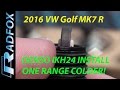 2016 Golf MK7 R Spark Plug Install Denso IKH24