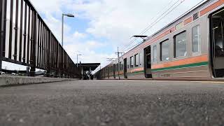 【両毛線】あしかがフラワーパーク駅 下り ｢Fine Day！｣