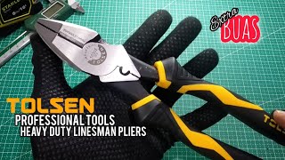 Tang SUPER GAGAH Paling Buas ‼️  / Tolsen 10305 Linesman Pliers