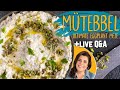 OUR FIRST EVER LIVE Q&A 😍 + the Ultimate Eggplant Meze: MÜTEBBEL ❤️ Tahini + Eggplant + Yoghurt = 🥰